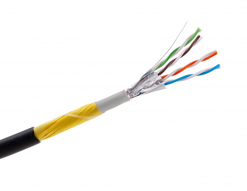 STP Cable 4x2xAWG23 Category 6A 550 MHz LSOH Euroclass Dca S2 D2