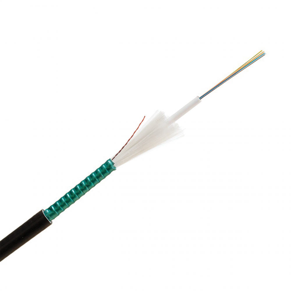 8 fibres armoured central loose tube cable, Euroclass Dca - s2, d2, a1, OM1, 62,5/125μm&nbsp;