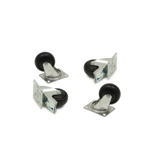 Set of castors