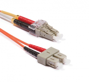 LC-SC Duplex patch cord, OM2 50/125 µm