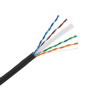 Outdoor UTP (U/UTP) cable, 4x2x0,54, Category 6, 400 MHz, PE